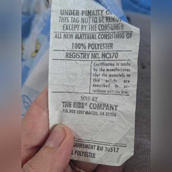 Vintage 1998 Tweety Bird Blue Bedding Set - Picture 4 of 12